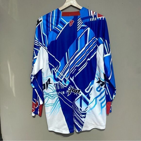 Thor Motocross BMX Biking Longsleeve Jersey Size Medium - Picture 2 of 8